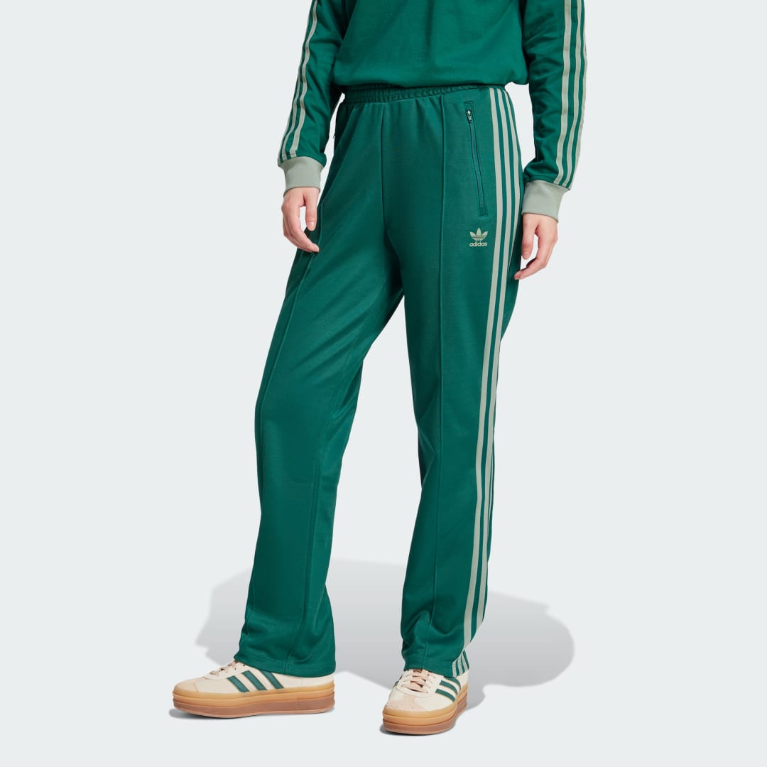 Träningsbyxor adidas Performance Green Beckenbauer Track Pants Grön | JC5794, 0