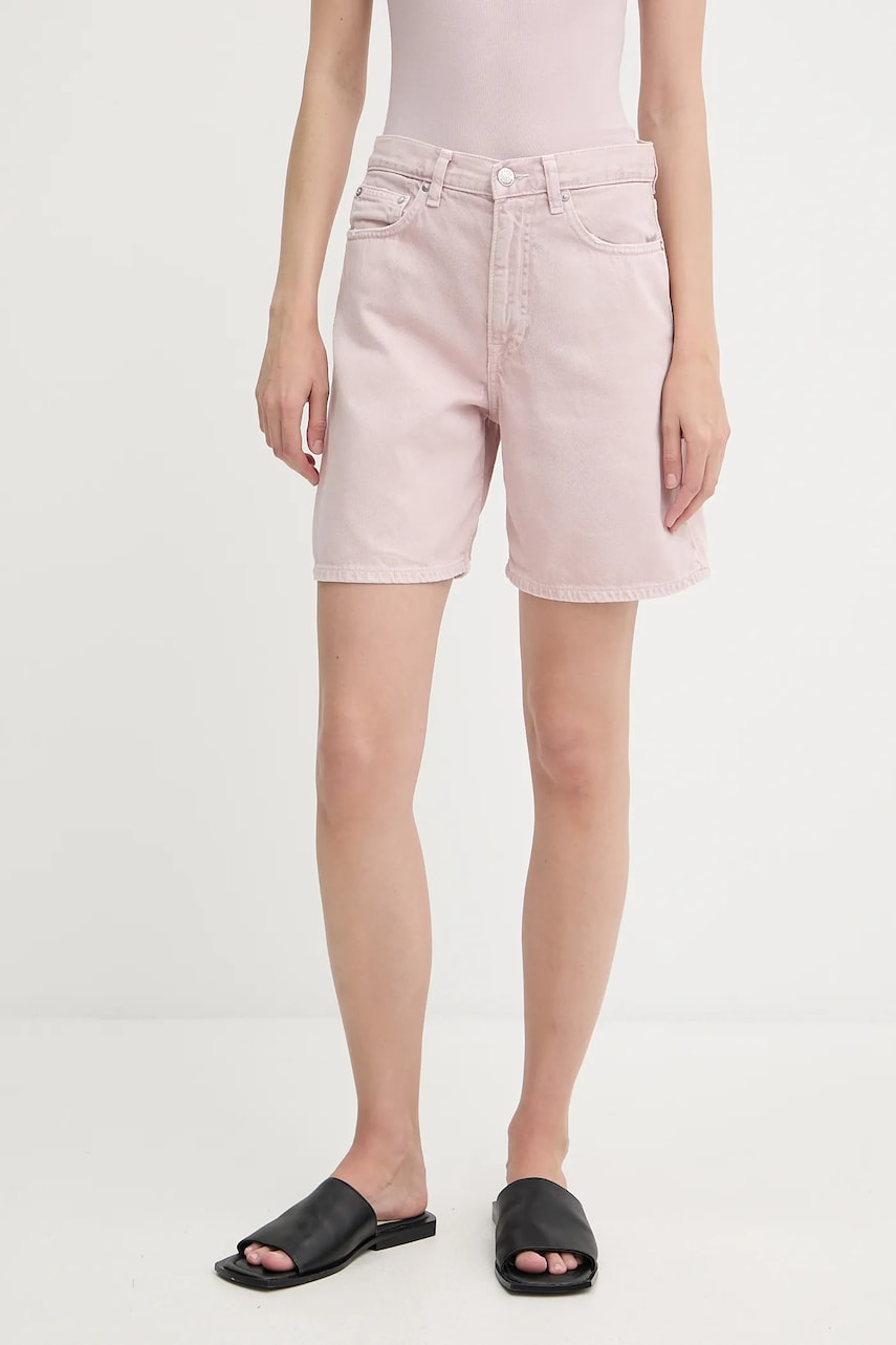 Shorts Samsoe Samsoe Samsoe Samsoe SASHELLY High Waist Shorts Rosa | F25200013, 0