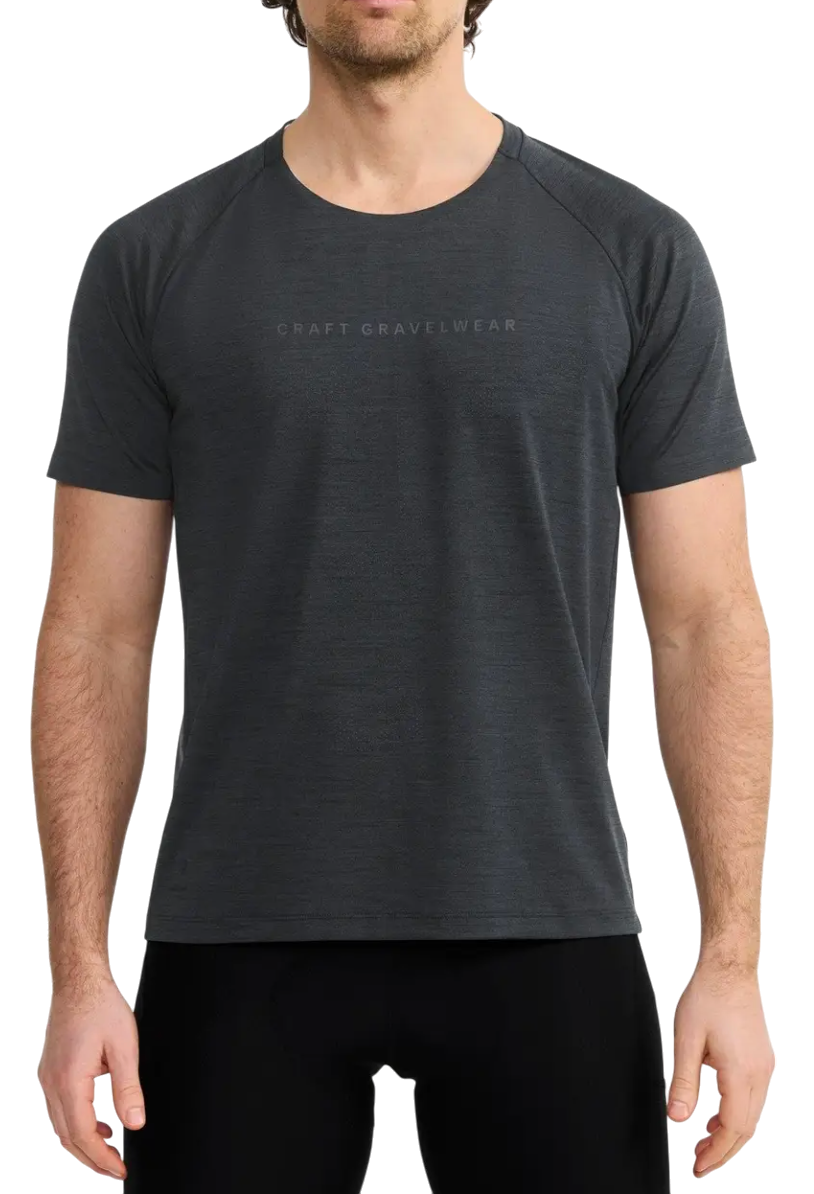T-shirt Craft Craft Adv Gravel T-Shirt Grå | 1913183-999985, 0