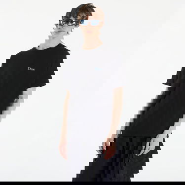 T-shirt Dime Classic Small Logo T-Shirt Black Svart | DIMESP24D211BLK, 0