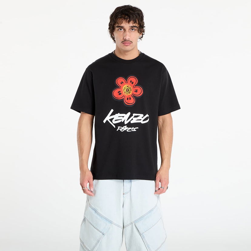 T-shirt KENZO KENZO x FUTURA 2000 T-Shirt Svart | FF65TS2654SG.99J