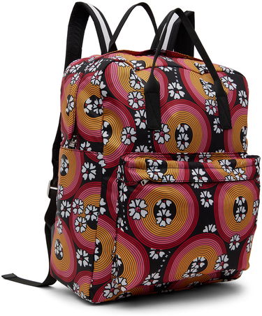 Ryggsäck Marni Marni 70s Circles Print Backpack Grön | M00965, 4