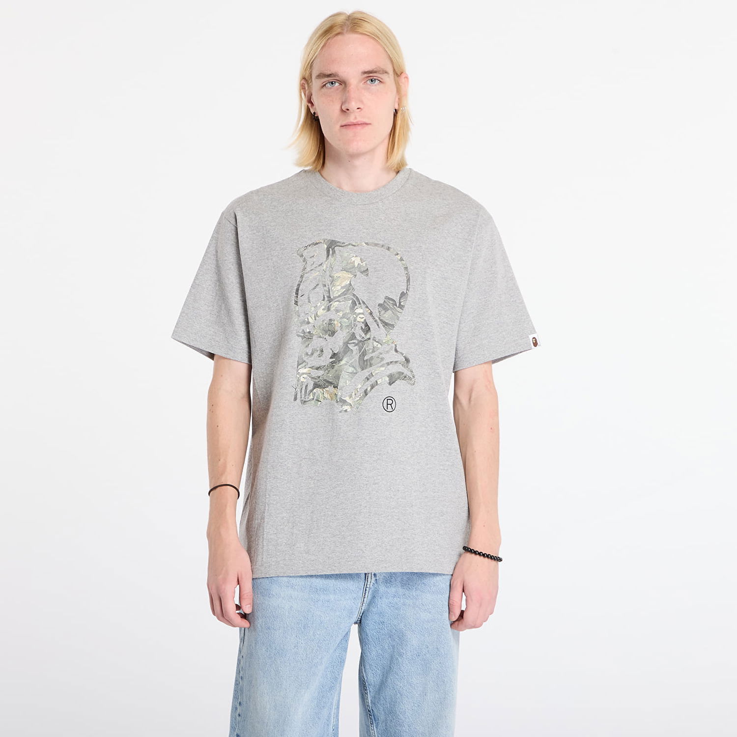 T-shirt BAPE Tree Edge Camo General T-Shirt Grå | 001TEL801034MGRA, 0