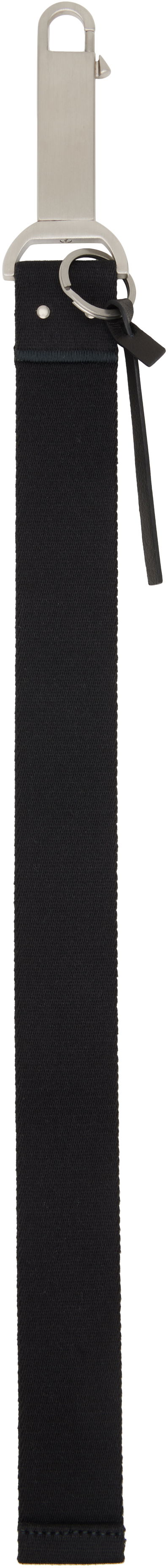 Nyckelringar Rick Owens Rick Owens Concordians Neck Hook Keychain Svart | RA02E0797 WEB, 1