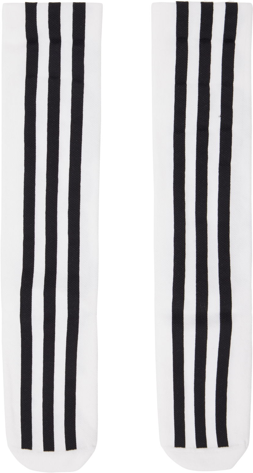 Strumpor Y-3 Y-3 Stripes Socks Vit | JJ3883