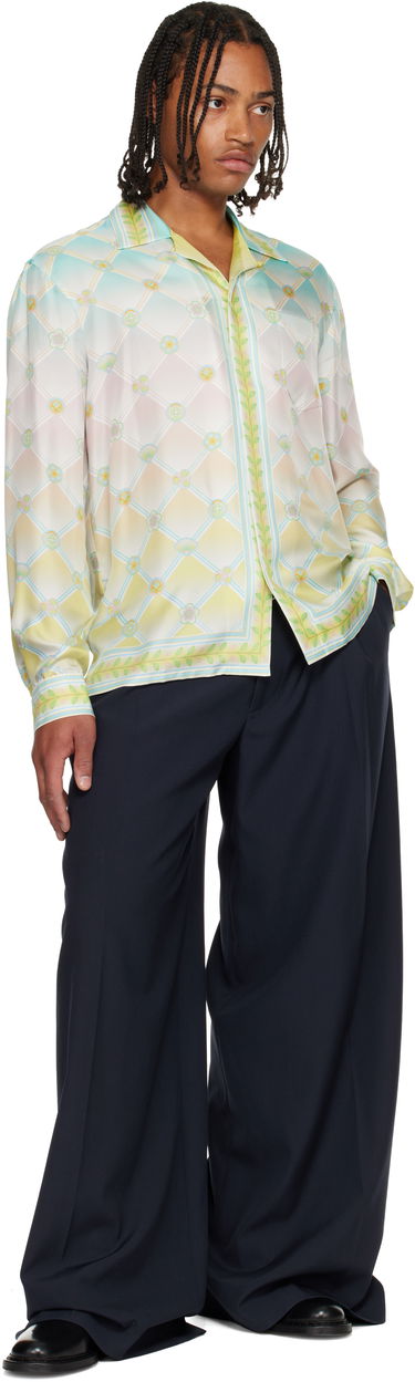 Skjorta Casablanca Casablanca Multicolor Long Sleeve Shirt Flerfärgad | U-AW25-SH-006-02-M, 3