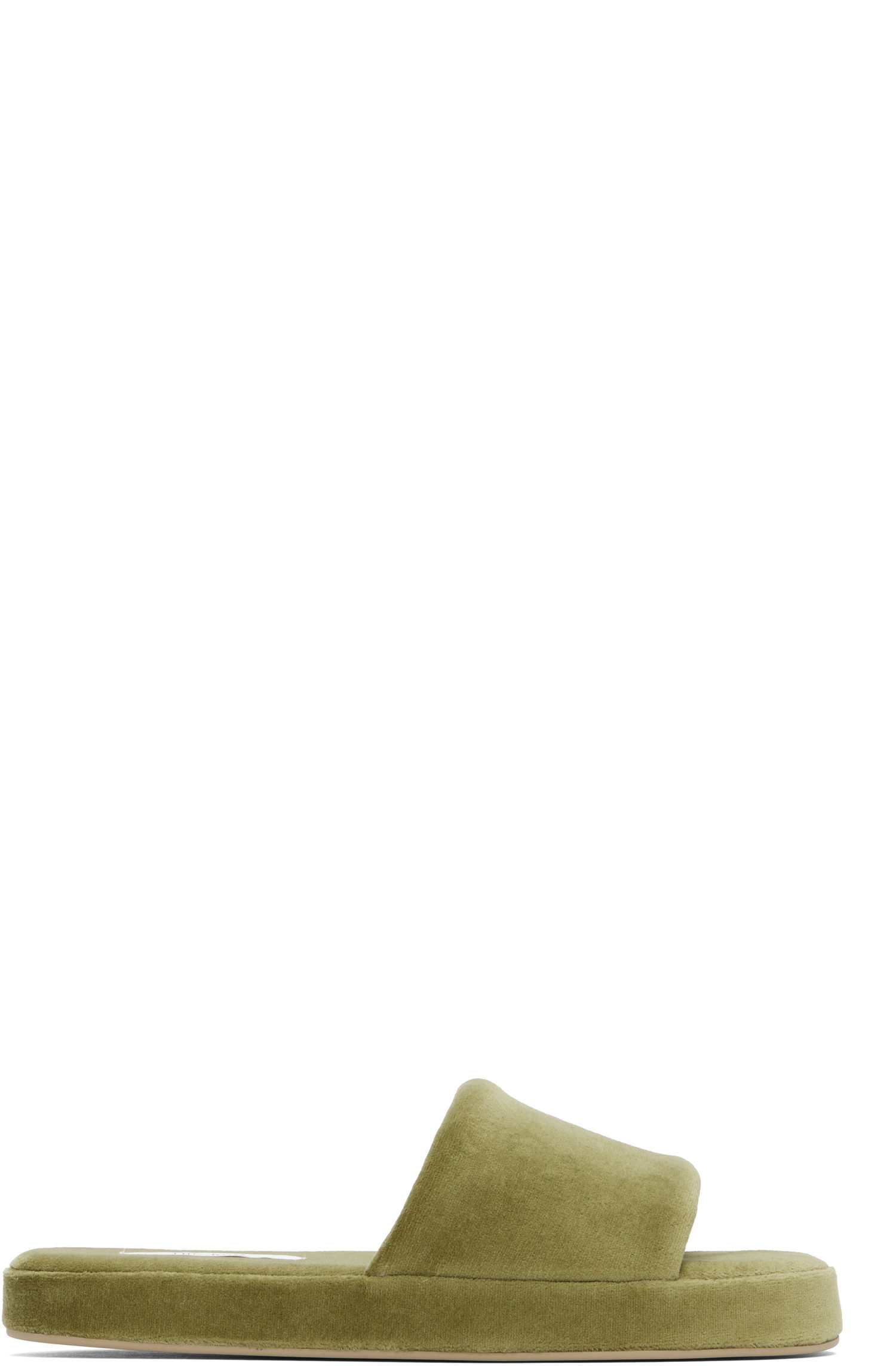 Kläder The Row The Row Pillow Slippers Grön | F1610-L255, 0