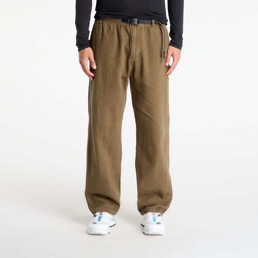 Byxor GRAMICCI Gramicci Hemp Straight Fit Pants Brun | G5FM-P140 SEAFOAM
