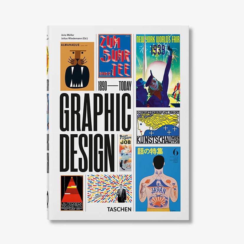 Bok och tidning TASCHEN History of Graphic Design Book Flerfärgad | TA588065