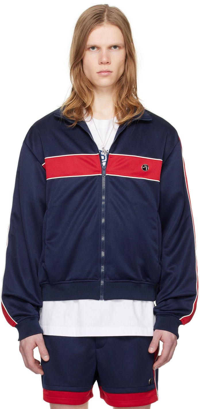 Jacka Ambush Track Jacket Mörkblå | BMBD003S24JER0014628