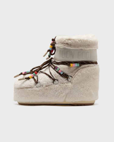 Sneakers och skor Moon Boot Faux Fur Beads Boots Beige | 80D1409470-L002, 0
