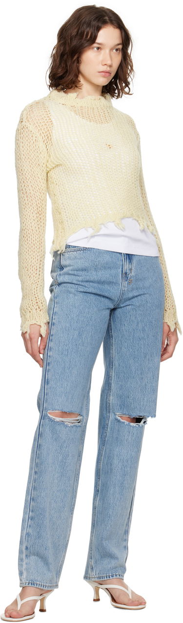 Jeans Ksubi Playback Authentik Trashed Denim Jeans Blå | WCO23DJ002, 3