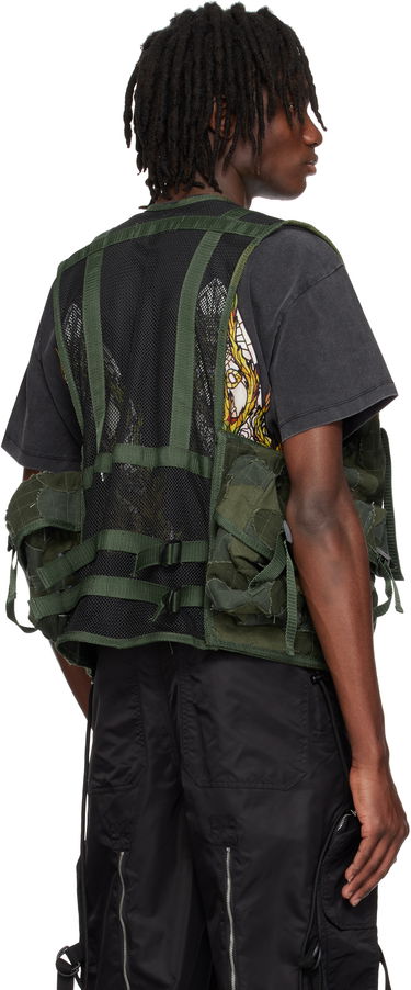 Väst Who Decides War Who Decides War Milly Cargo Vest Grön | 1131320011SS25, 2