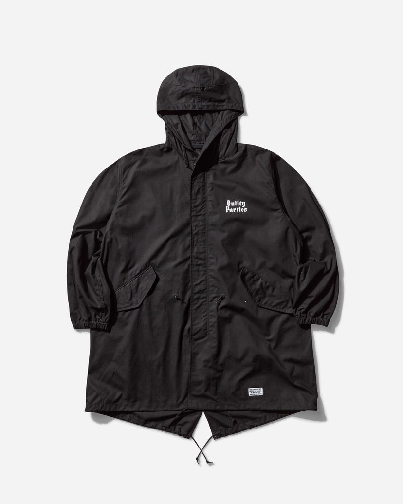Parkas WACKO MARIA Mods Coat Type-2 Svart | 25SS-WMO-ML02 BLACK