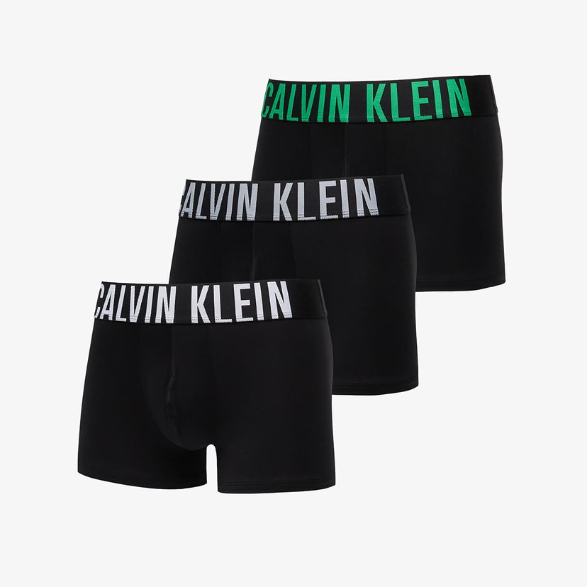 Boxare CALVIN KLEIN Intense Power Microfiber Stretch Trunk 3-Pack Black Svart | 000NB3775A VPA