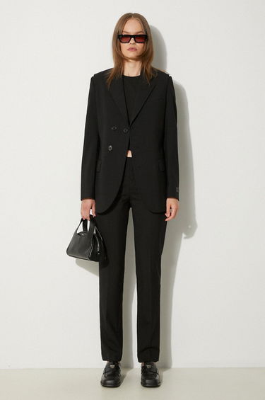 Jacka KENZO Virgin Wool Waisted Blazer Svart | FE62VE2549GE.99, 1