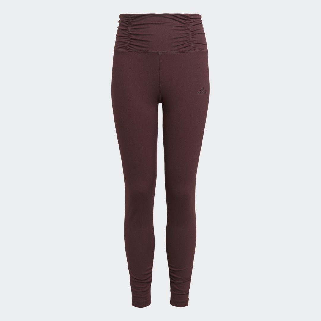 Damasker adidas Originals AEROREADY Yoga 7/8 Leggings Bourgogne | HM4432, 0