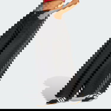 Jeans adidas Performance Adicolor Adilenium Wide-Leg Jeans Svart | JV7453, 0