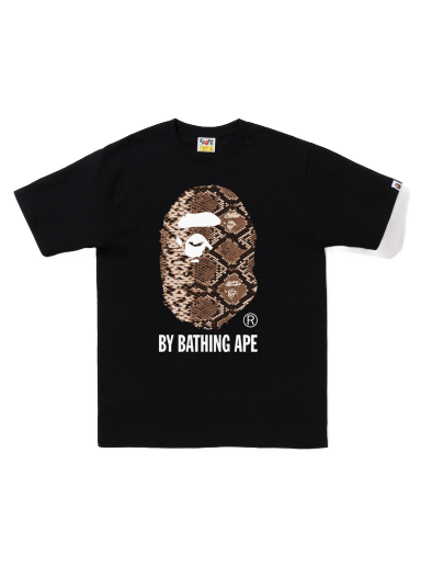 T-shirt BAPE Snake By Bathing Ape Tee Svart | 1I80-110-036