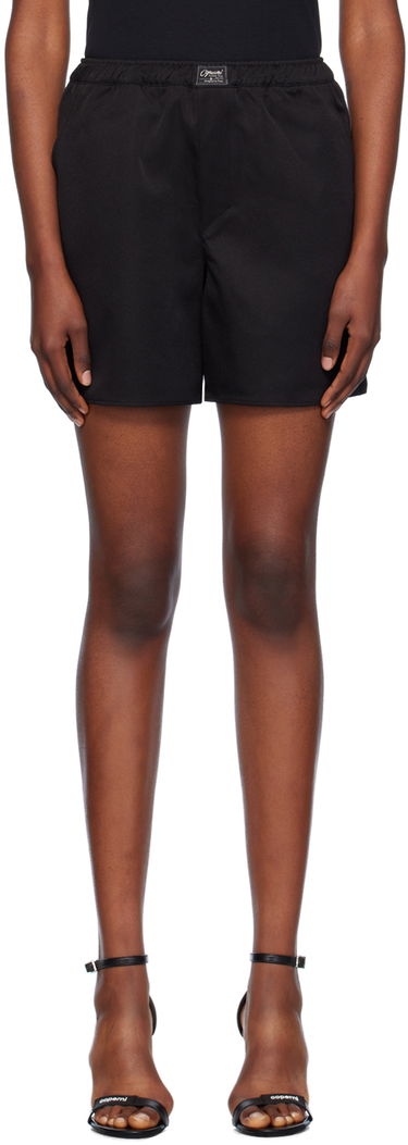Shorts Coperni Designer Satin Boxer Shorts Svart | COPP92F3004, 0