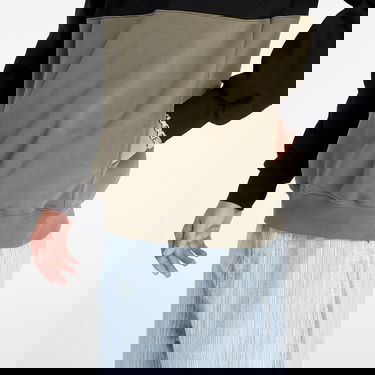 T-shirt Horsefeathers Fulton Sweatshirt Burnt Olive M Svart | SM1354B, 2