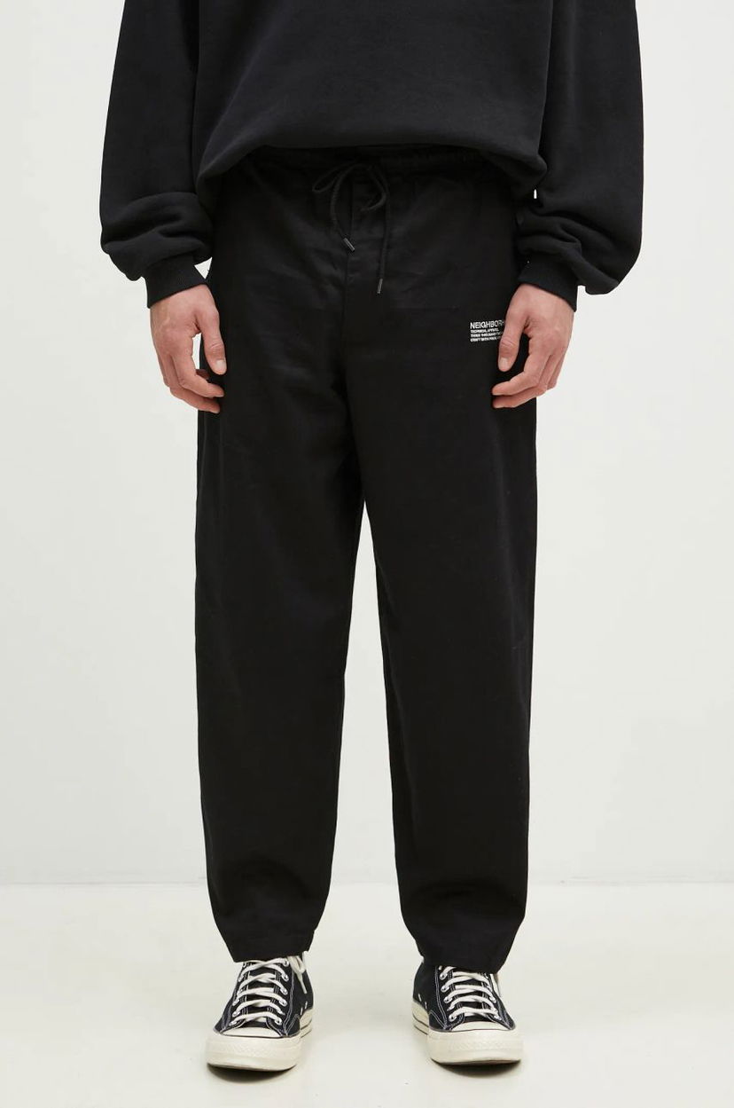 Träningsbyxor Neighborhood NEIGHBORHOOD Easy Pants Svart | 242TSNH.PTM02