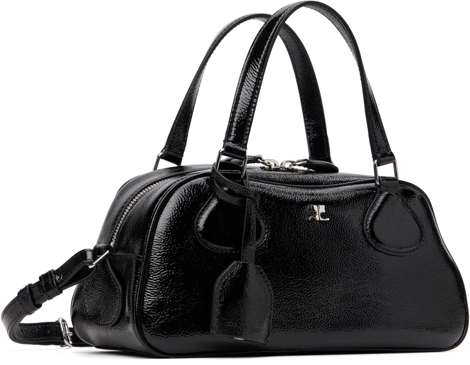 Handväska Courrèges Courrèges Bowling Bag Svart | 325GSA167CR0043, 1