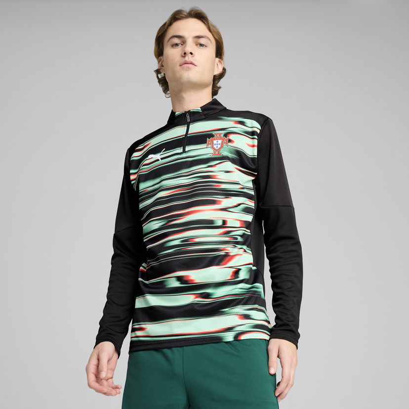 Sweater Puma Portugal Pre-Match Quarter-Zip Top Flerfärgad | 779545_18