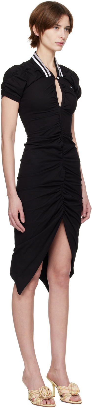 Klä Vivienne Westwood Pulling Midi Dress Svart | 1102000Z-J0009-, 1