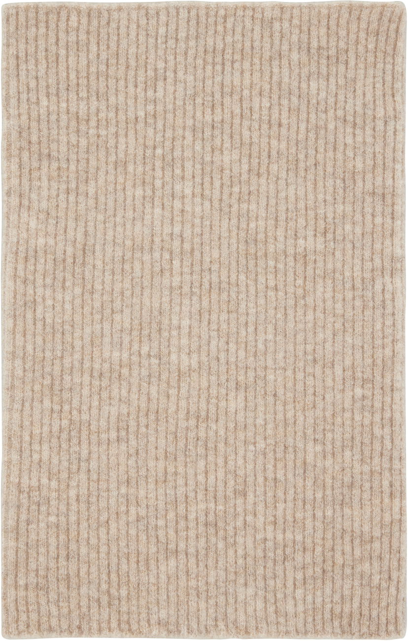 Halsduk Rick Owens Rick Owens Concordians Tube Scarf Beige | RP02E4484 KWP