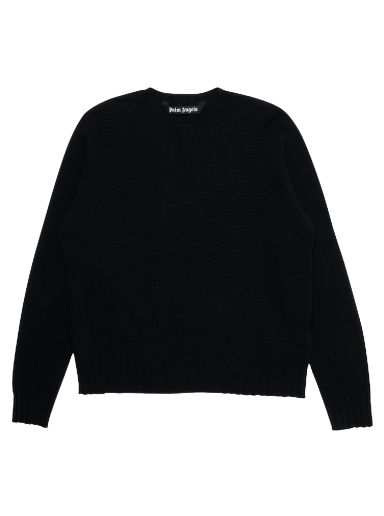 Sweater Palm Angels Rec Logo Sweater Svart | PMHE027C99KNI0011001
