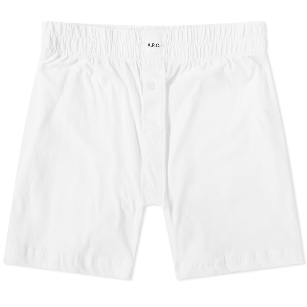 Boxare A.P.C. Calecon Cabourg Trunk Vit | COBMB-H18024-AAB, 0