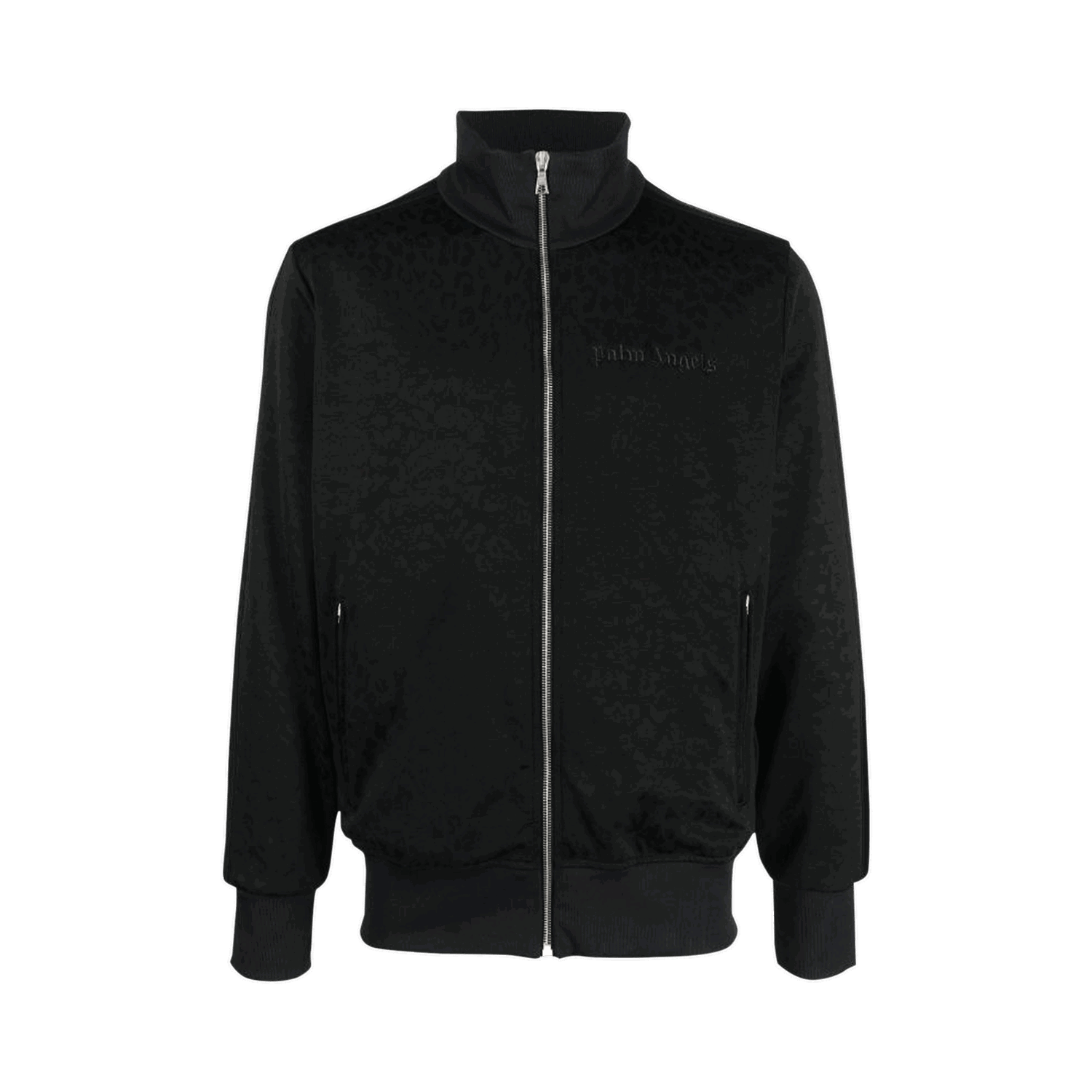 Sweatshirt Palm Angels Tuxedo Leopard Track Jacket Svart | PMBD001F22FAB0091001, 0