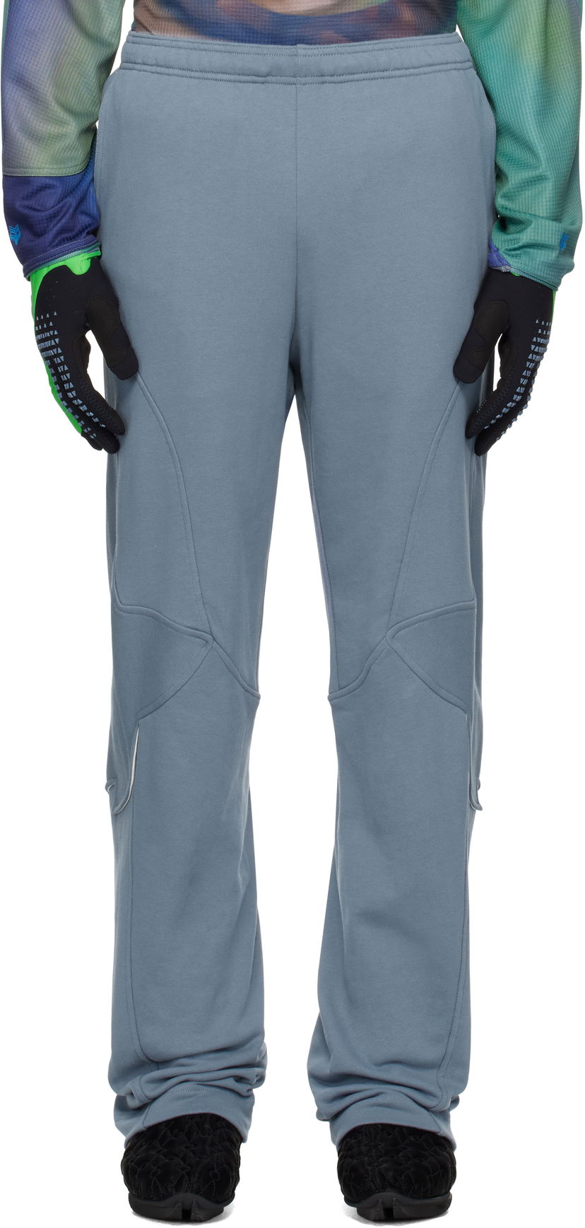 Träningsbyxor KIKO KOSTADINOV Kiko Kostadinov Fox Racing Edition Fleece Sweatpants Blå | 36887-564
