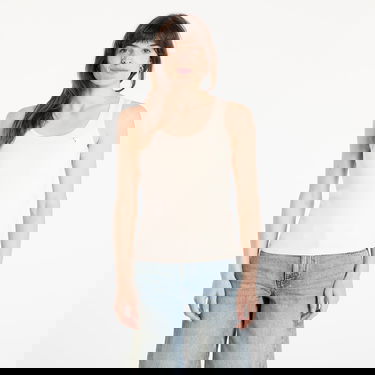 Linne GUESS Guess Colette Rib Tank Top Beige | V4YP06K8RT2-G6K5, 0