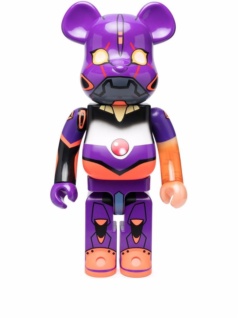 Samlarobjekt Medicom Toy EVA-01 Awakening BE@RBRICK figure - Purple Purpur | 10000EVA117247607