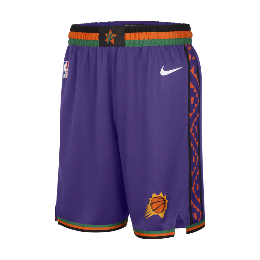 Shorts Nike Dri-FIT NBA Swingman Phoenix Suns City Edition 2024/25 Purpur | FQ4420-504