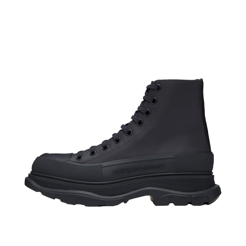 Sneakers och skor Alexander McQueen Tread Slick High Sneakers Svart | 705661WHZ62