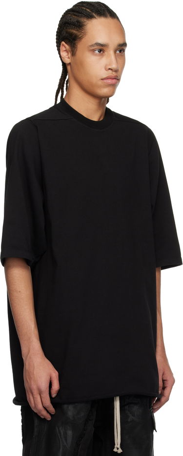 T-shirt Rick Owens Rick Owens Jumbo SS T-Shirt Svart | DU01E3274.RIG, 4
