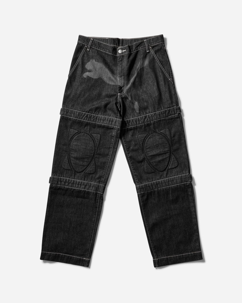 Cargo byxor Puma Knee Pad Pants Svart | 631006-01