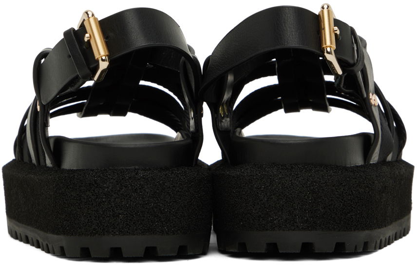 Klä rag & bone rag & bone Park Platform Sandals Svart | WFF23SF0083H8, 1