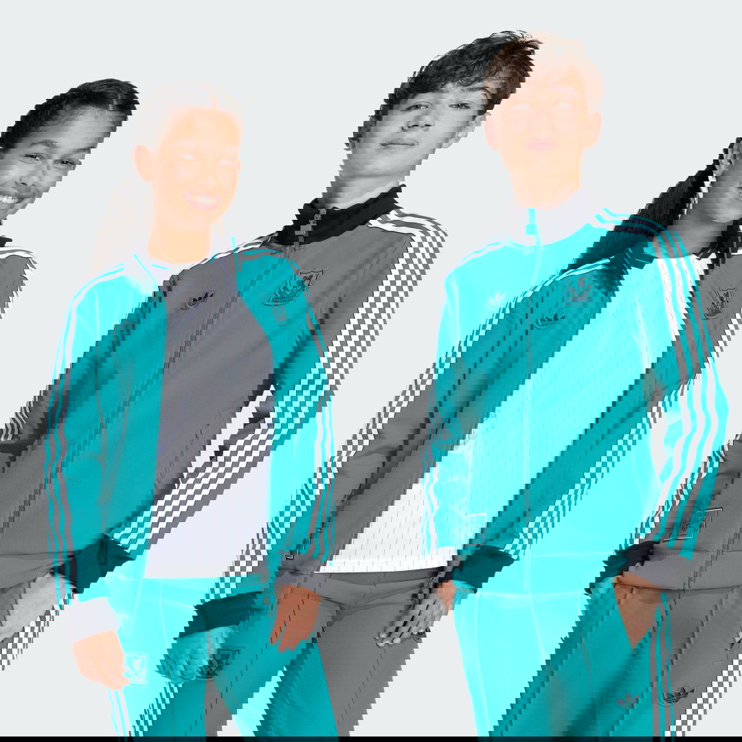 Sweatshirt adidas Performance Liverpool FC Terrace Icons Turkos | JW5465, 0