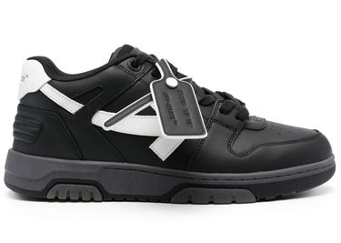 Sneakers och skor Off-White Out Of Office Calf Leather "Black White" Svart | OMIA189C99-LEA006-1001, 0