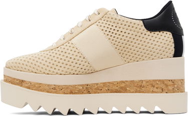 Kläder Stella McCartney Stella McCartney Sneak-Elyse Platform Trainers Beige | 810542E00230, 2