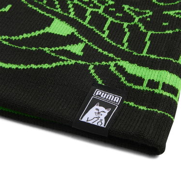 Mössa Puma PUMA x RIPNDIP Knitted Beanie with Graphic Print Svart | 026596_01, 4