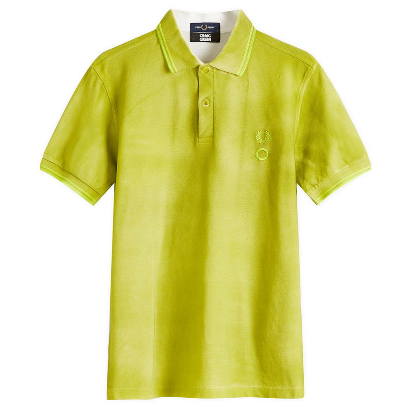 Polotröja Fred Perry Craig Green Tennis Polo Shirt, Size Large Grön | SM9150-Z37