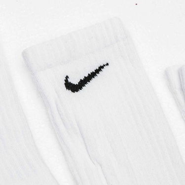 Strumpor Nike Everyday Cushioned Training Crew Socks Vit | SX7666-100, 3