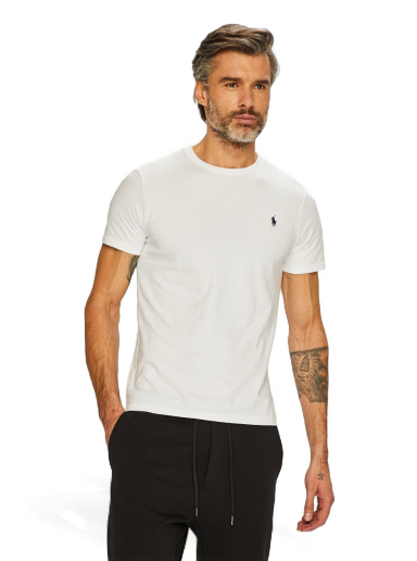T-shirt Polo by Ralph Lauren Custom Fit Tee Vit | 710680785003