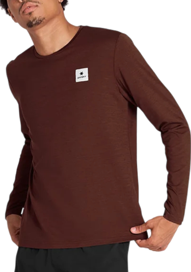 T-shirt Saysky Saysky Statement Pace Long Sleeve T-Shirt Brun | omrls20c5008-omrls20c5008, 0