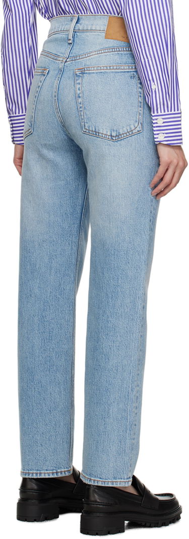 Jeans rag & bone Rag & Bone Harlow Straight Leg Jeans Blå | WDD23S2934B7LO, 2